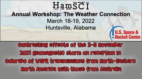 HamSCI 2022: Contrasting effects of the 3-5 November 2021 geomagnetic storm on reception in Colorado