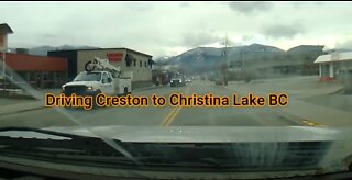 Creston to Christina. Traveling through the Passes in November 2020.