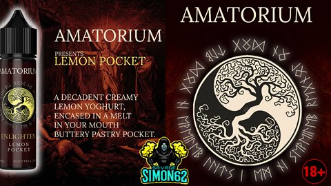 AMATORIUM-ENLIGHTEN/ LEMON POCKET E-LIQUID REVIEW #amatorium#lemonpocket#ukeliquid 🔞