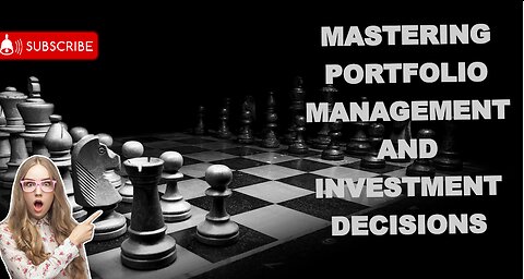 Mastering Portfolio Management & Investment Decisions by Finance Guruji #finance#trading#investment