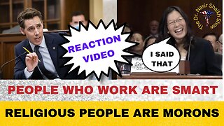 Senator Josh Hawley Asks Judge Lucy Koh - Why Do You Think People Who Are Religious Are Stupid