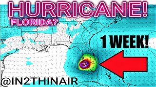 BREAKING! Hurricane DEBBY! Florida LANDFALL In ONE WEEK! 8/3