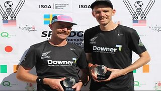 Speedgolf World Cup Championships - Team New Zealand - Champions of 2022