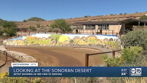 New mosaic in north Scottsdale highlights wildlife in Sonoran Desert