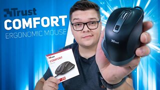 Mouse TRUST COMFORT - Opção Ergonomica e Barata! com 4MS de RESPOSTA!