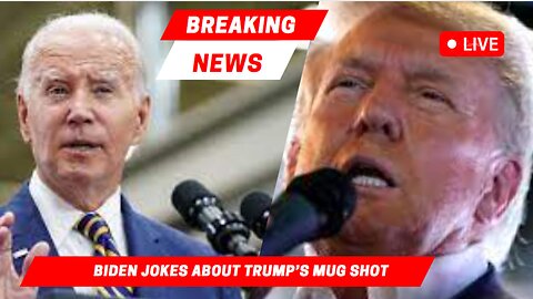 Crowd Boos Joe Biden After Biden Jokes About Trump’s Mug Shot
