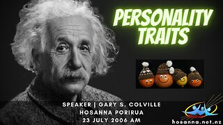 Personality Traits (Gary Colville) | Hosanna Porirua