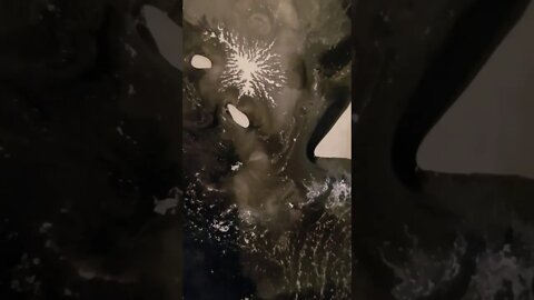 watch the dendrites grow acrylic pour number3