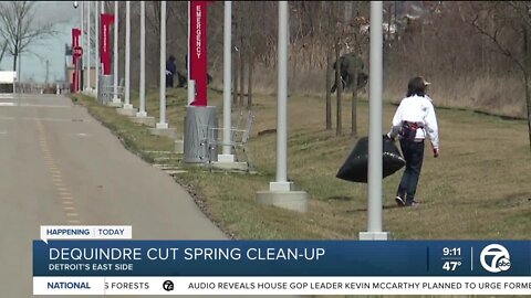 Dequindre Cut Spring Clean-up