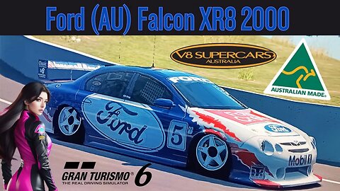 The Only V8 Supercar in Gran Turismo #granturismo #gt6 #fordfalcon #v8supercars