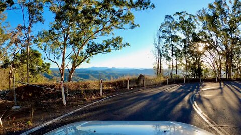 Driving up Australian Mountains - Queensland | Gold Coast Hinterland