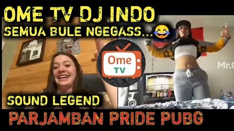 Ketika Bule Ome TV Di Ghoting pake DJ Indo Legend Tiktok Indo Parjamban x Sultan PUBG Jungle Dutch