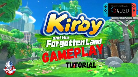 Kirby and The Forgotten Land - Inicio do Tutorial / PC(YUZU) (Gameplay S/ Comentário)