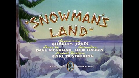 1939, 7-29, Merrie Melodies, Snowman’s Land