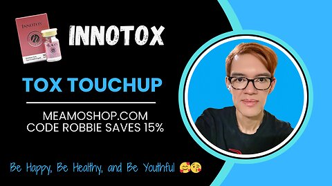 Innotox touch up! 💉 | Join our FB group for our first giveaway, we love to give back! 🥰🩵