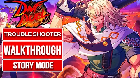 DNF DUEL TROUBLE SHOOTER STORY MODE | JAPANESE DUB | Gameplay Walkthrough No Commentary