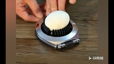 Creative zinc alloy egg slicer | flap slicer preserved egg slicer