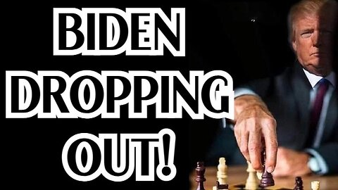1/25/24.. If Trump wins the nominee, Biden will drop OUT!