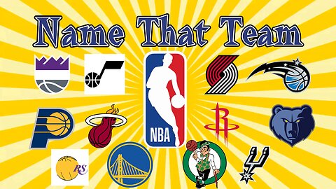 Can You Guess the NBA Team Logos in 3 Seconds? | Test Your NBA Basketball Logo Knowledge