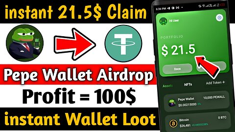 Earn 21.5$ Daily No investment || Earn Money Online || Make Money Free No investment