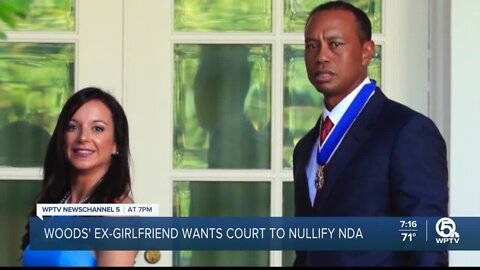 Tiger Woods' ex-girlfriend wants Martin County court to nullify NDA