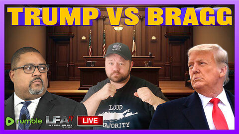 TRUMP FACES OFF WITH ALVIN BRAGG IN NYC COURT | LOUD MAJORITY 4.15.24 1pm EST