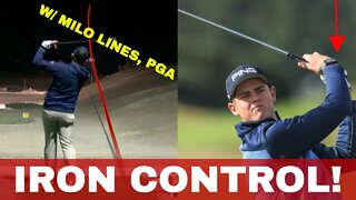 THE 1 ULTIMATE DRILL for IRONS W MILO LINES, PGA