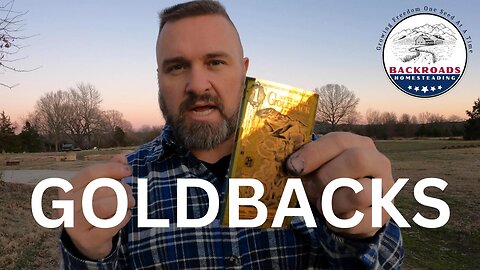 We Officially Take Goldbacks At Our Homestead | Money Revamped | Real Gold Notes