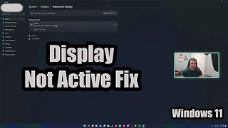 Windows 11 Help | Display isn't active FIX