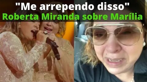 Roberta Miranda revela arrependimento com Marília Mendonça Entenda