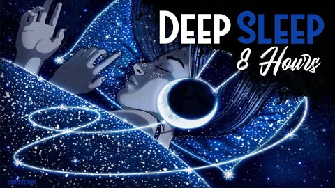 Fall Asleep Fast ★︎ INSOMNIA Relief ★︎ 8 HOUR Deep Sleep Music with Soothing Water Sounds