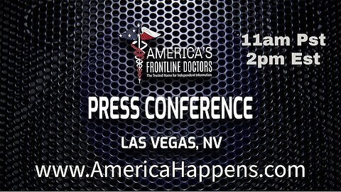AFLDS Press Conference January 10, 2023 11am PST, 2pm EST