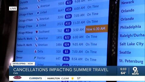 Flight cancellations impact travelers across the country