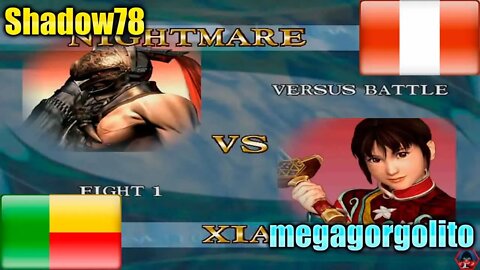 Soulcalibur (Shadow78 Vs. megagorgolito) [Benin Vs. Peru]