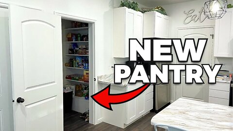 How I Installed A New Pantry In My Kitchen
