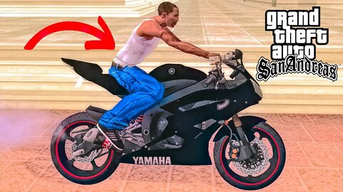 Secret Yamaha R6 Bike Location in GTA San Andreas (Cheat Code)