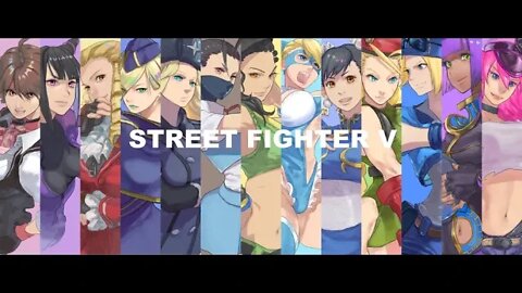 Strong women in Street Fighter 5.