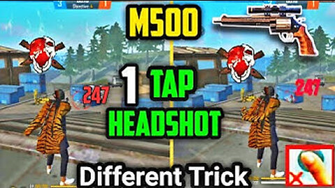 M500 HEADSHOTS FREE FIRE