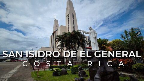 Tour The Downtown of San Isidro de El General ⛪ Busy City In Costa Rica #travelblogger #tourism