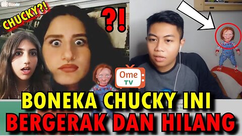 CHUCKY DOLL SUDDENLY MOVES AND DISAPPEARS!!! 😱😱 -OME. INTERNATIONAL TV