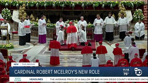 Robert McElroy to meet with College of Cardinals after being elevated