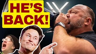 ALEX JONES Is Back On X (Twitter) #alexjonesisback