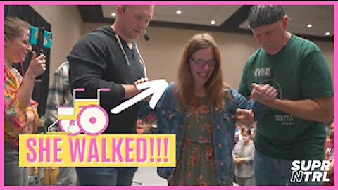 She walked out of her WHEELCHAIR after being bound to it for THREE YEARS!!!