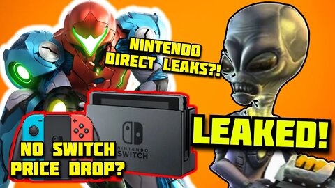 Sony ACCIDENTLY LEAKS Game! Switch Price Drop NEWS.. Plus BIG Nintendo Direct Leaks & MORE!