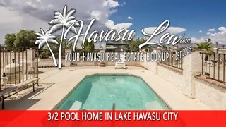 Lake Havasu City Pool Home 1755 Emerald Dr MLS 1022681