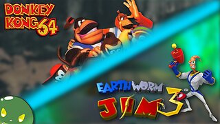 DK 64 is done, now is Worm time (Earthworm Jim 3D)