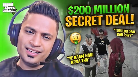 $200 MILLION SECRET DEAL DONE !! 🤫 - GTA 5 GAMEPLAY - MRJAYPLAYS