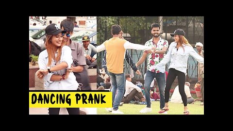 Dancing funny prank 😂😂😂