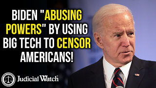 TWITTER FILES: Biden "Abusing Powers" by Using Big Tech to Censor Americans!