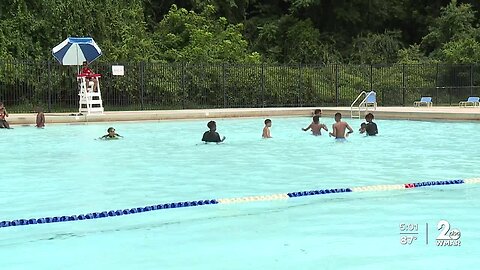 Clifton Park Pool reopened in Baltimore, 15th pool to be opened this summer